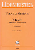 Giardini, Felice de % Three Duets (score & parts) - BSN/VLA