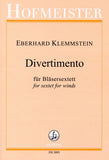 Klemmstein, Eberhard % Divertimento (score & parts) - WW5/BCL