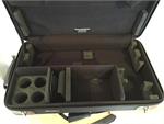 Bonna % Rossi Clarinet Double Case, cordura, black