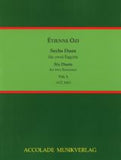 Ozi, Etienne % Six Duos, vol. 1 (performance score) - 2BSN