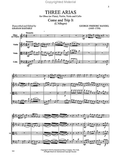 Handel, Georg Friedrich % Three Arias from L'Allegro, Radamisto, & Alessandro (score & parts) - OB/VLN/VLA/CEL