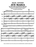 Bach/Gounod % Ave Maria (score & parts) - Solo OB/4BSN or EH/4BSN