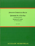 Bach, J.C. % Quintet #4 in Eb Major (score & parts) - WW5