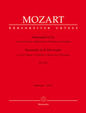 Mozart, Wolfgang Amadeus % Serenade in Eb Major K375 (Urtext) (parts only) - WW8