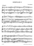 Mozart, Wolfgang Amadeus % Serenade #3 in C Major, K439b/3 (score & parts) - OB/PN or 2OB/BSN