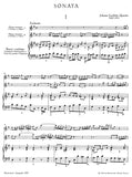 Quantz, Johann Joachim % Trio Sonata in G Major - VLN/OB/PN or FL/OB/PN (Basso Continuo)