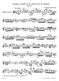 Bach, C.P.E. % Sonata in a minor WQ132 - SOLO OB (FL)