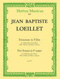 Loeillet, Jean Baptiste % Trio-Sonata in F Major, op. 2, #2 - FL/OB/PN (Basso Continuo)