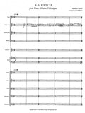 Ravel, Maurice % Kaddisch from "Deux Melodies Hebraiques" (score & parts) - 11 PLAYERS