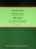Verdi, Giuseppe % Selections from "Don Carlos" (score & parts) - 4BSN/CBSN
