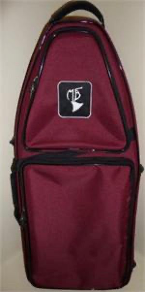 Bonna % Bassoon Case, cordura, wine (burgundy)