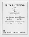 Flemming, Fritz % 60 Progressive Etudes, Book 3 - 2OB