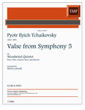 Tchaikovsky, Pyotr Ilyich % Valse from "Symphony #5" (Coricelli) (score & parts) - WW5
