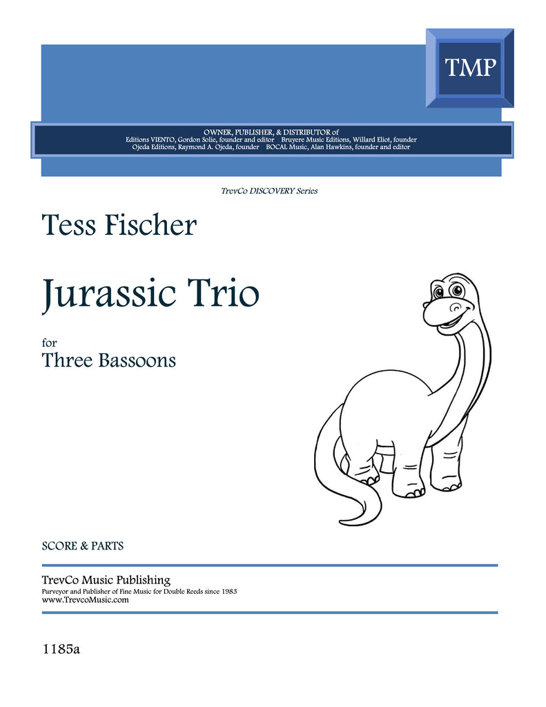 Fischer, Tess % Jurassic Trio (score & parts) - 3BSN