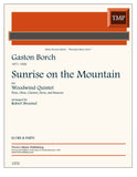 Borch, Gaston % Sunrise on the Mountain (score & parts) (Broemel) - WW5