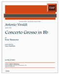 Vivaldi, Antonio % Concerto Grosso in Bb Major (score & parts) - 4BSN
