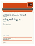 Mozart, Wolfgang Amadeus % Adagio & Fugue in a minor, K546 (score & parts) - 4BSN