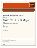 Bach, J.S. % Suite #1 in G Major from "Six Suites for Cello" BWV 1007 - SOLO OB