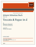 Bach, J.S. % Toccata & Fugue in d minor (score & parts) - 4BSN/CBSN(opt)