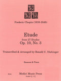Chopin, Frederic % Etude, op. 10, #3 - BSN/PN