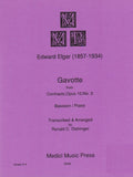 Elgar, Sir Edward % Gavotte from "Contrasts", op. 10, #3 - BSN/PN