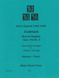 Seybold, Arthur % Dudelsack (Musette-Bagpipe) Op 166 #3 - BSN/PN