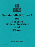 Thomas, T. Donley % Sonata Allegro, op. 7 - BSN/PN
