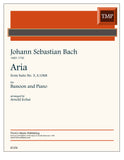Bach, J.S. % Aria from Suite #3, S.1068 - BSN/PN