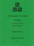 Bach, C.P.E. % Andante - BSN/PN