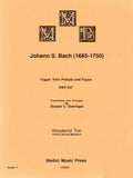 Bach, J.S. % Fugue from "Prelude & Fugue" BWV 547 (score & parts) - FL/CL/BSN