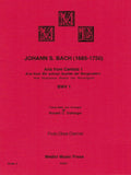 Bach, J.S. % Aria: How Beauteous Beams the Morning Star (score & parts)-FL/OB/CL
