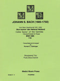 Bach, J.S. % Nun Komm Der Heiden Heiland (score & parts) - FL/OB/CL