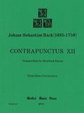 Bach, J.S. % Contrapunctus XII (score & parts) - FL/OB/CL/HN