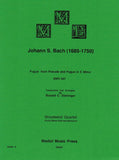 Bach, J.S. % Fugue in c minor BWV 537 (score & parts - WW4