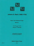 Bach, J.S. % Fugue from "Prelude & Fugue", BWV 541 (score & parts) - WW4