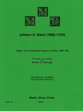 Bach, J.S. % Fugue from "Prelude & Fugue in c minor", BWV 546 (score & parts) - WW4