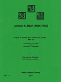 Bach, J.S. % Fugue in b minor on a Theme of Corelli BWV 579 (score & parts) - WW4