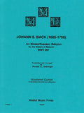 Bach, J.S. % By the Waters of Babylon, BWV 267 (score & parts) - WW5