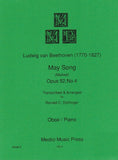 Beethoven, Ludwig van % May Song, op. 52, #4 - OB/PN