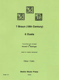 Braun, Jean-Daniel % Six Duets (performance score) - OB/CEL