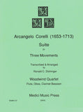 Corelli, Arcangelo % Suite in Three Movements (score & parts) - WW4