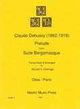 Debussy, Claude % Prelude from "Suite Bergamasque" - OB/PN