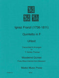 Franzl, Ignaz % Quintet in F Major (score & parts) - WW5