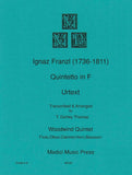 Franzl, Ignaz % Quintet in F Major (score & parts) - WW5