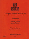 Handel, Georg Friedrich % Sarabande (score & parts) - WW5