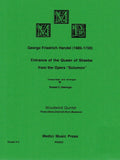 Handel, Georg Friedrich % Entrance of the Queen of Sheba from "Solomon" (score & parts) - WW5