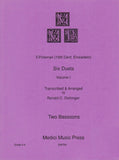 Homan, F.P. % Six Duets, V1 (performance score) - 2BSN