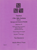 Collection % Twelve 17th & 18th Century Duets, V3 (performance score) - 2BSN