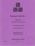 Collection % Baroque Suite #1 (score & parts) - FL/OB/CL