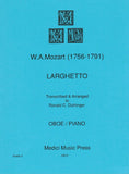 Mozart, Wolfgang Amadeus % Larghetto - OB/PN